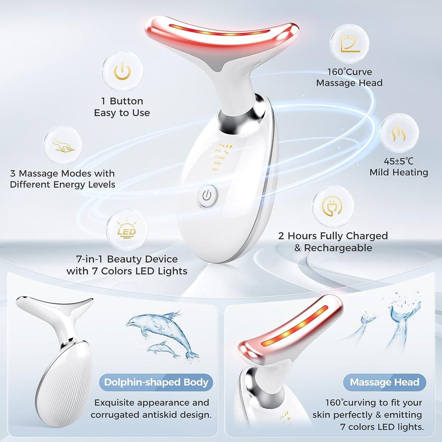 GlowPro™ 5-in-1 Facial Skin Care Device