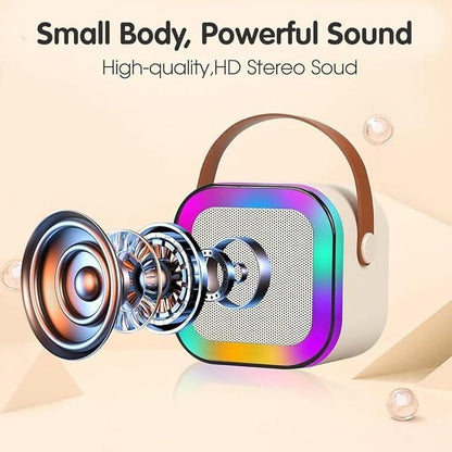 Bluetooth Karaoke Speaker with Mic – Portable Party Sound System